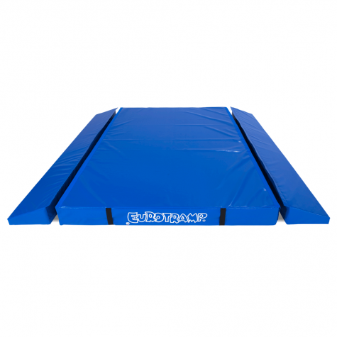 MATELAS DE SECURITE GRANDS TRAMPOLINES AVEC BISEAU DOUBLE - DIMENSIONS : 300 X 280 CM - L’UNITE