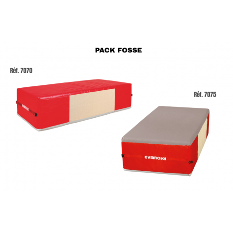 PACK « FOSSES DE RÉCEPTION MOBILE » GYMNOVA 2025<BR><BR><BR>