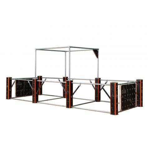 STRUCTURES TUBULAIRES BRICK "LARGE" SANS FACADE BOIS <BR>